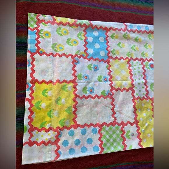 VTG 60’s Roebuck & Co Muslin Pillowcase Set! - Picture 3 of 8